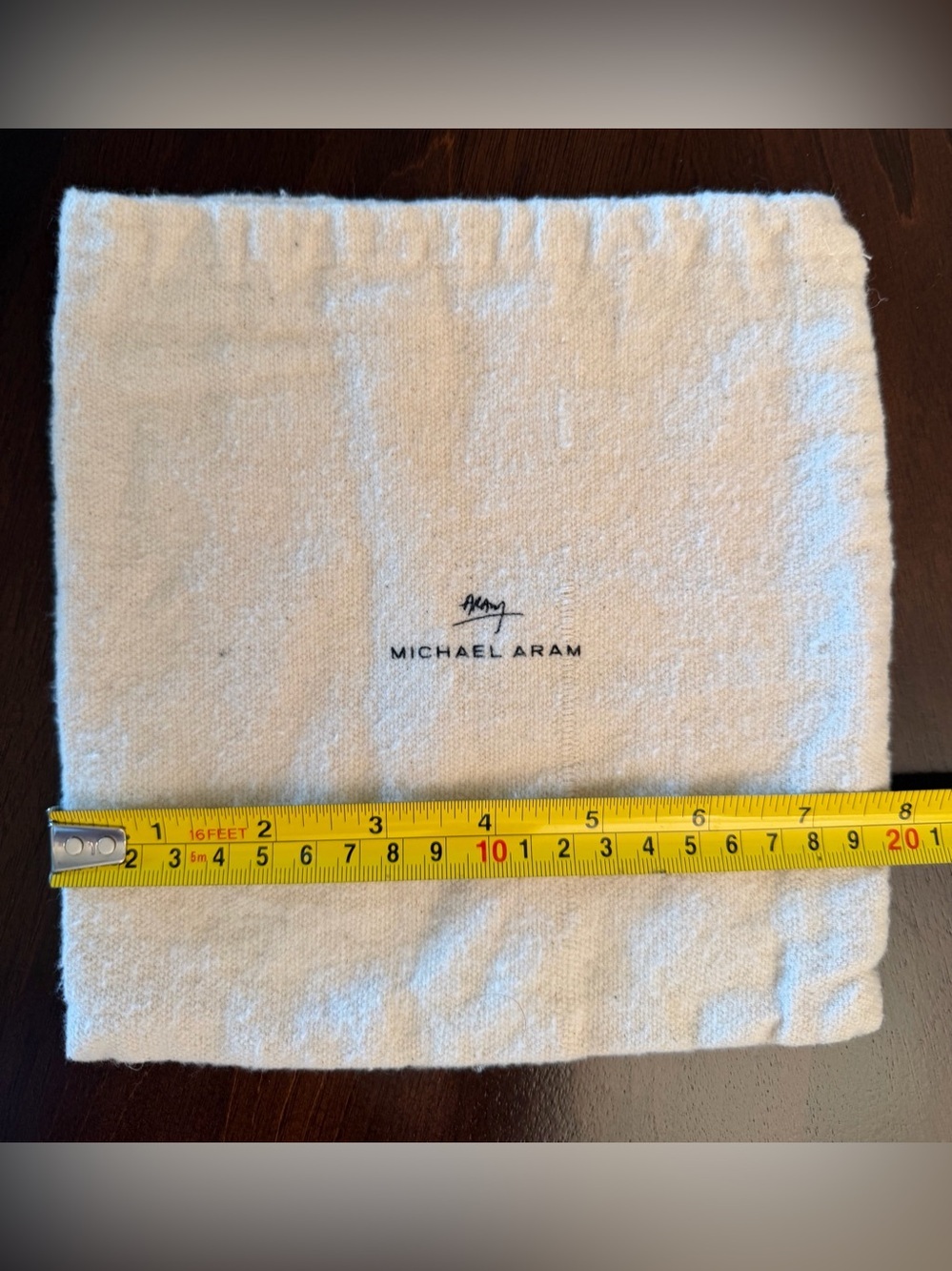 Michael Aram dust bag 8x8